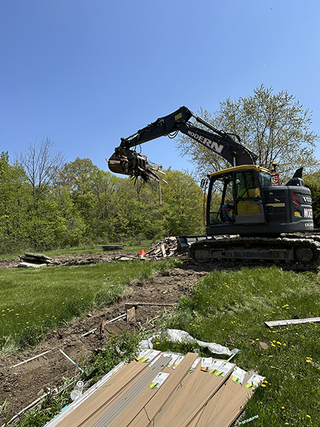Excavators In The Berkshires, Excavation Contractors In The Berkshires, Trenching